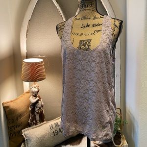 Hinge Lavendar Lace Camisole